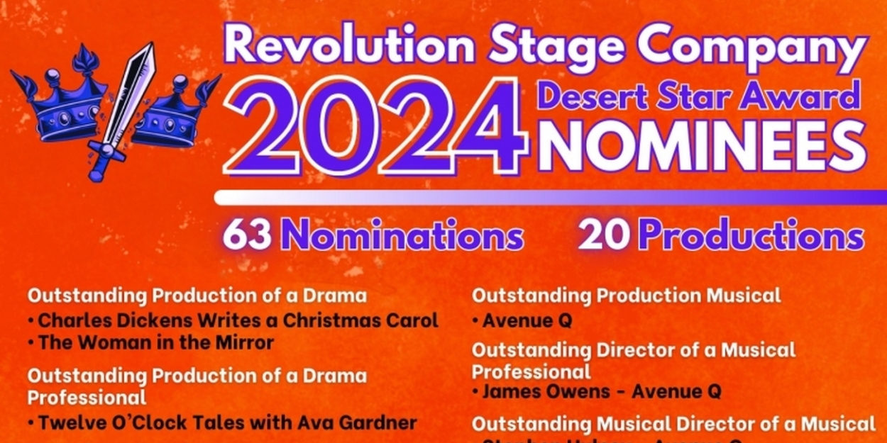 REVOLUTION STAGE COMPANY'S Inaugural Year Garners Over 60 DTL Noms  Image