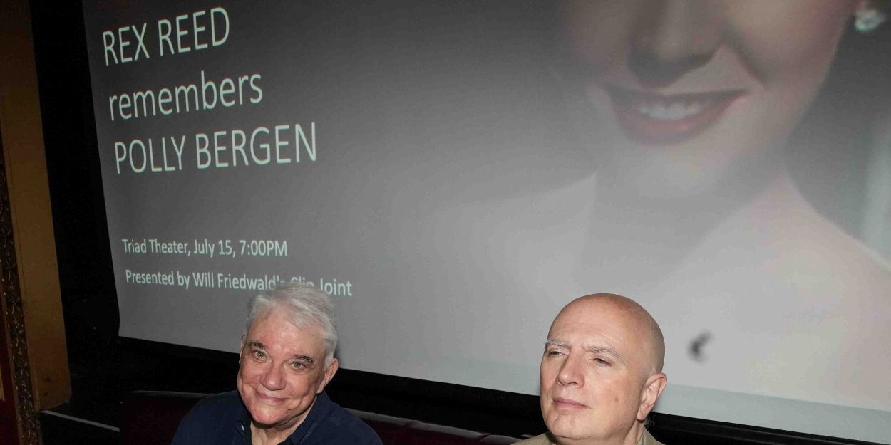 Photos: Rex Reed Remembers Polly Bergen With Will Friedwald at Triad Theater Photo