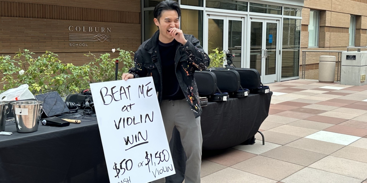 Ray Chen To Host Giveaway of 100 Kennedy Violins In Practice Challenge On Tonic App 