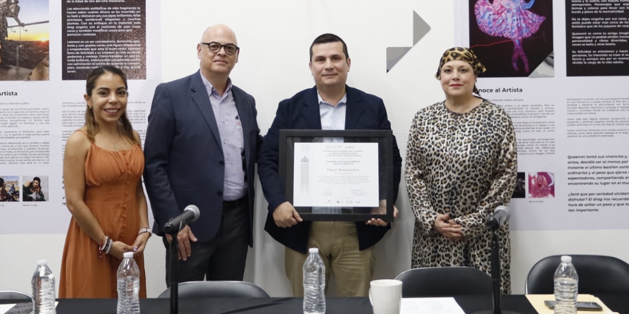 Recibe Miguel Barquiarena El Premio Bellas Artes Sonora De Minificción “Edmundo Valadés” 2024  Image