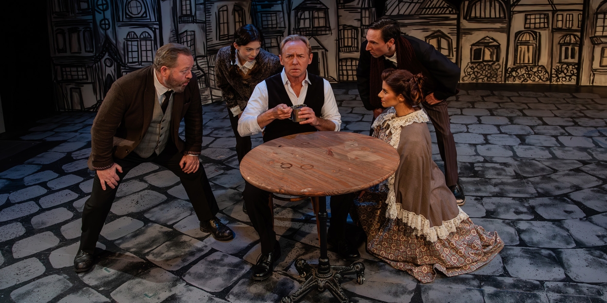 Review: A SHERLOCK CAROL Blends Dickens and Doyle at Kinetic Theatre  Image