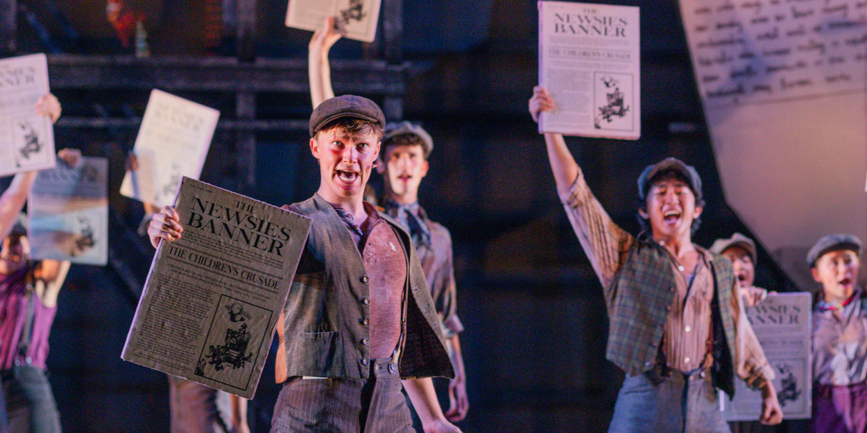 DISNEY’S NEWSIES at The Muny Thrills With Richard J. Hinds Explosive Choreography