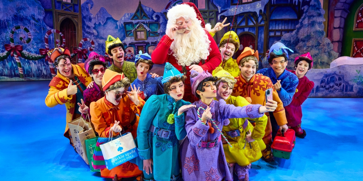 Review: Sparklejollytwinklejingley Delight ELF THE MUSICAL at Clowes Hall Photo