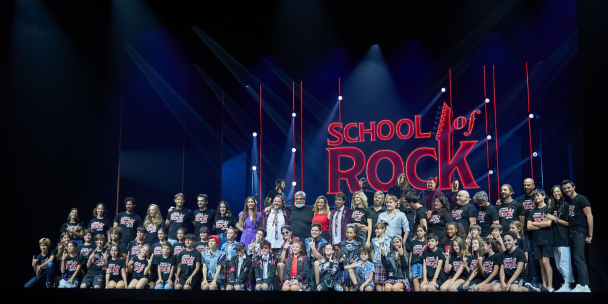 FIRST LOOK: SCHOOL OF ROCK se estrena en Madrid 