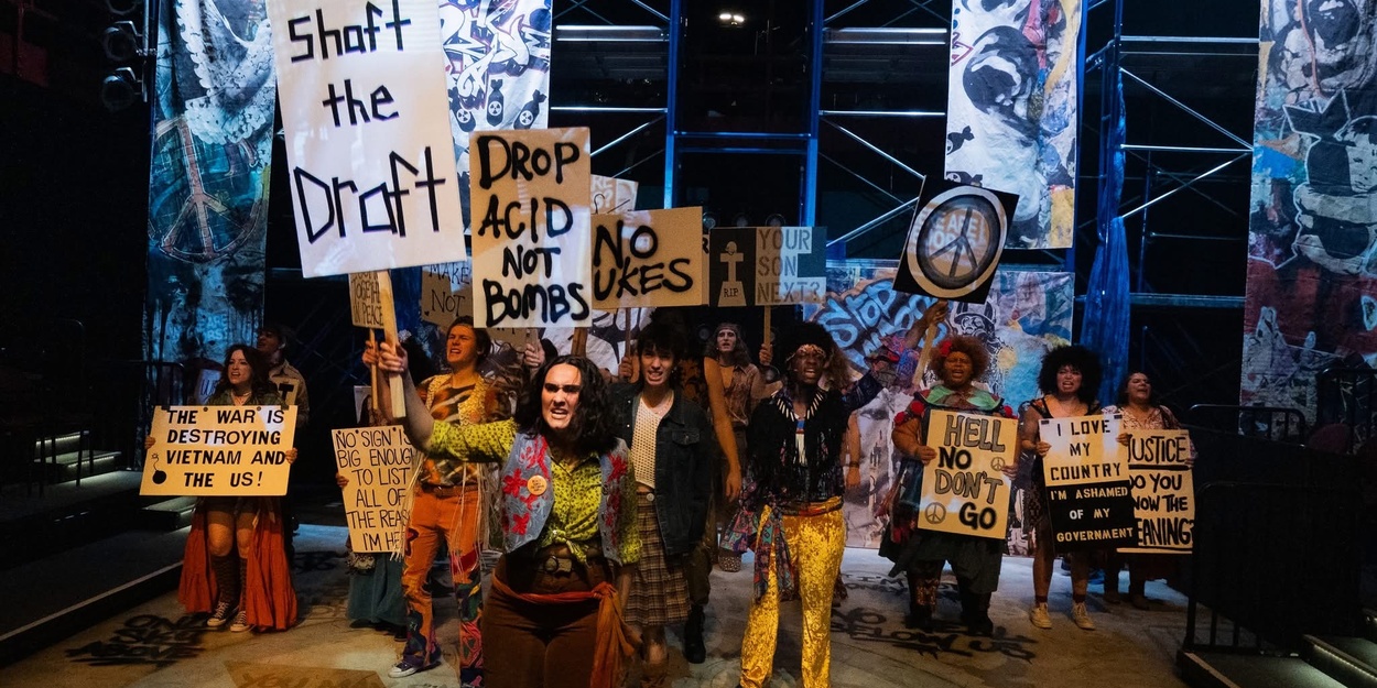 Review: HAIR at Omaha Community Playhouse: Peace Isn't Easy