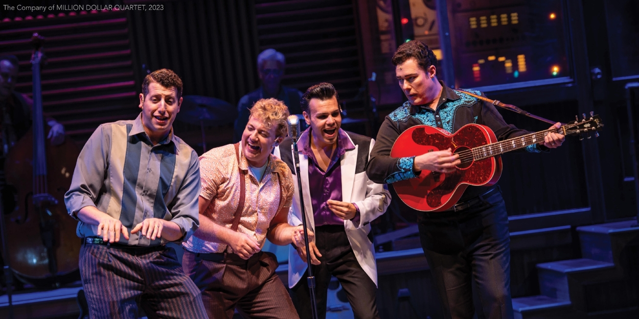 Review: MILLION DOLLAR QUARTET at STAGES St. Louis is Rollicking Rock 'n Roll Fun