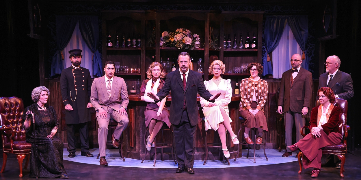 Review: MURDER ON THE ORIENT EXPRESS at Beef & Boards Dinner Theatre  Image