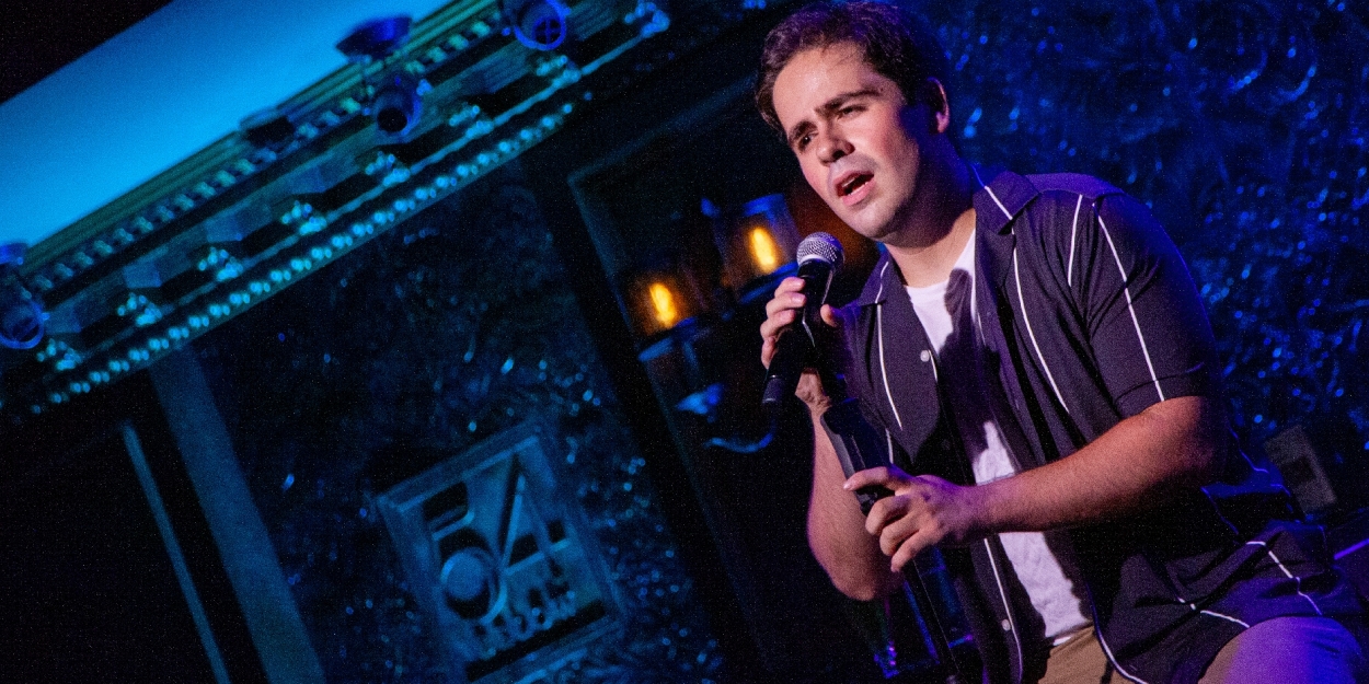 Review: NOAH MARLOWE A NATURAL IN NIGHTCLUB DEBUT AT 54 BELOW  Image