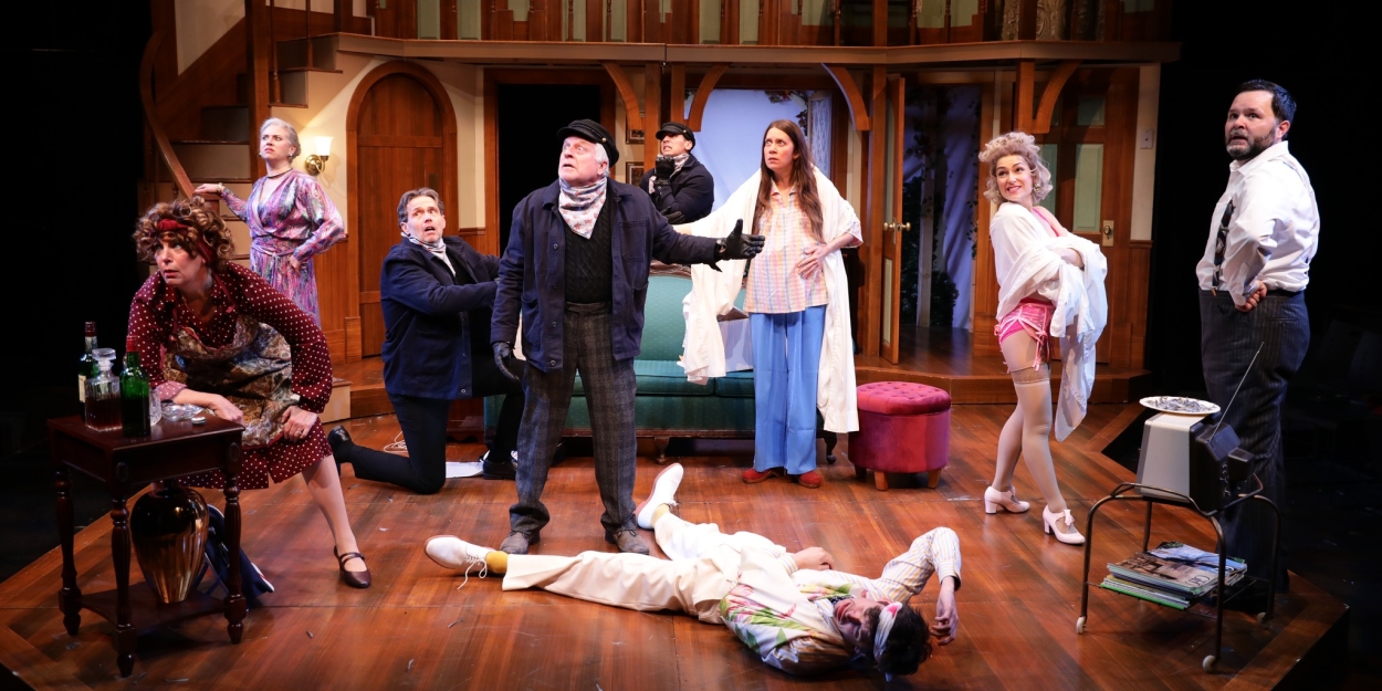 Review: Farcical Fun Behind Every Door in Lyric Stage Boston's Boisterous NOISES OFF  Image