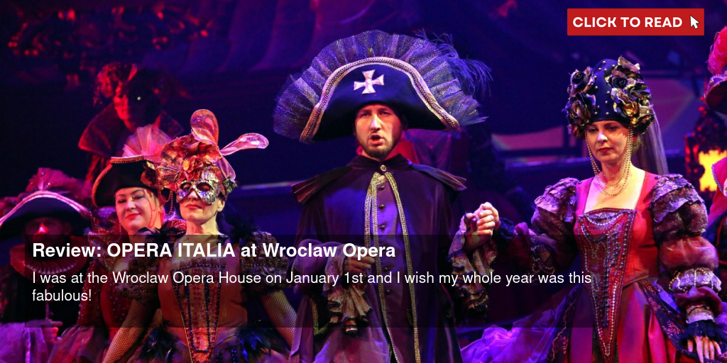 Review: OPERA ITALIA at Wroclaw Opera - Vimarsana News