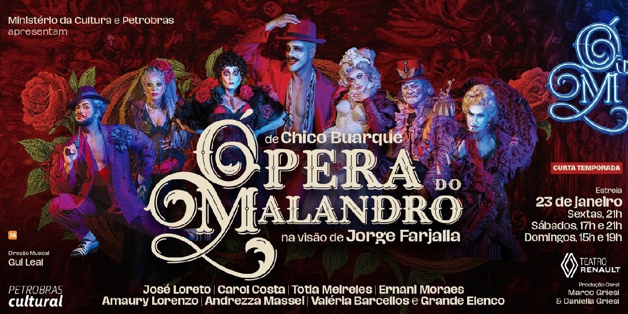 ÓPERA DO MALANDRO Revival Mixes Political Satire, References to Umbanda, and Brazilian Popular Culture