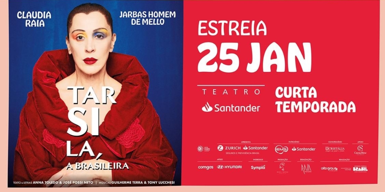 Brazilian Diva Claudia Raia Portrays Iconic Painter TARSILA DO AMARAL in a New Musical