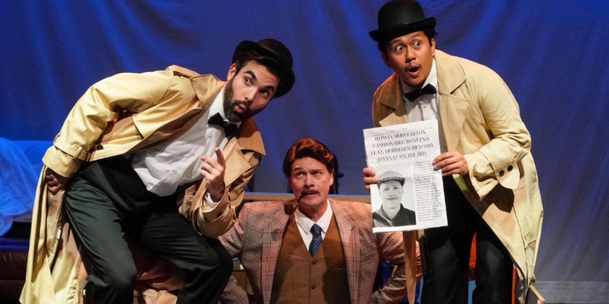 Review: Silliness and Suspense Abound in THE 39 STEPS at New Village Arts Photo