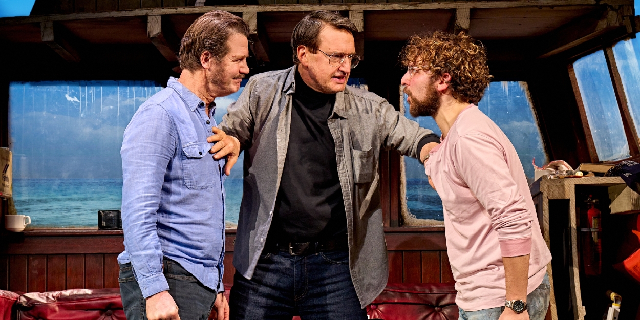 Review: THE SHARK IS BROKEN, Theatre Royal Brighton Photo