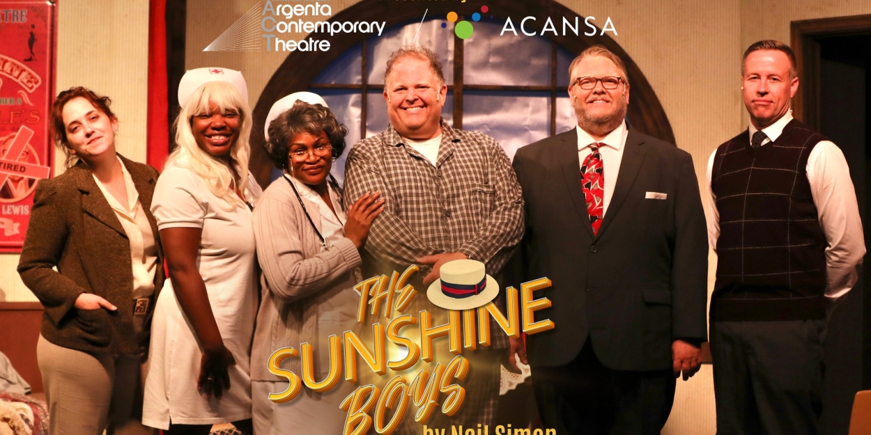 Review: THE SUNSHINE BOYS at Argenta Contemporary Theatre  Image