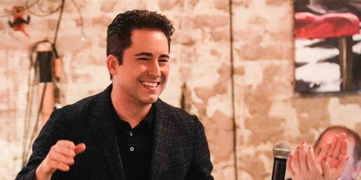 Photos: John Lloyd Young Surprises Open Mic Audience at Cafe Centro Photo