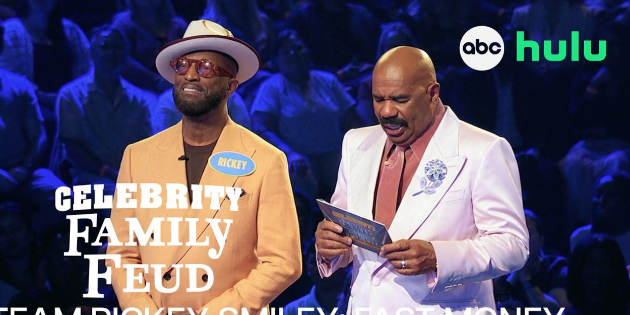Rickey Smiley And Tamika Scott Race The Clock In FAST MONEY On CELEBRITY FAMILY FEUD Video