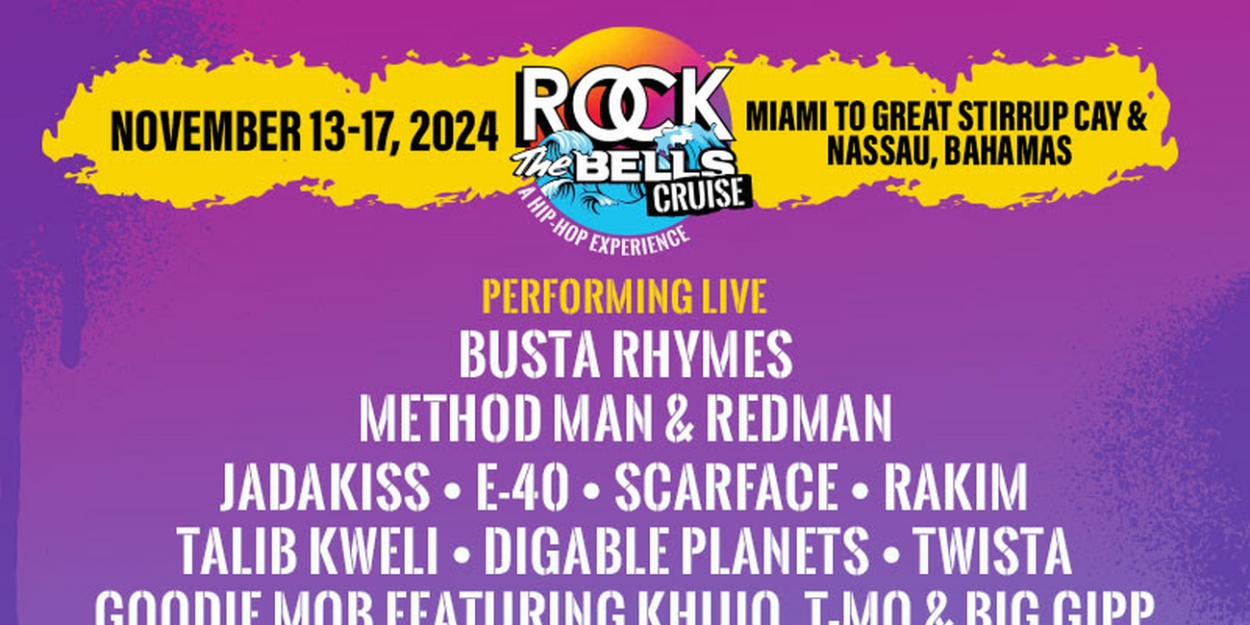 Rock The Bells Cruise Adds Additional Performers to Lineup Including Busta Rhymes, Method Man & More  Image