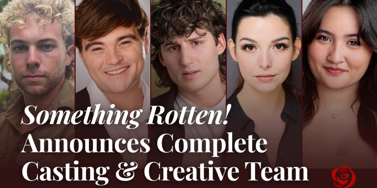 Cast Set for SOMETHING ROTTEN! at Rose Center Theater Photo