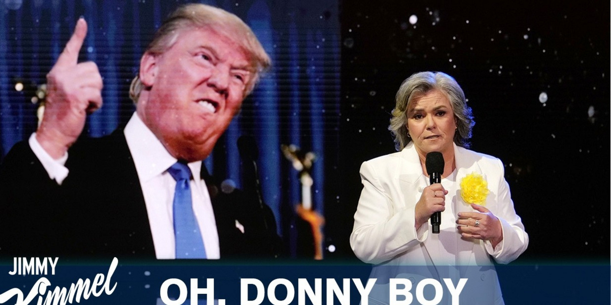 Rosie O'Donnell Closes Guest-Hosting Week on KIMMEL With a Song for Trump Video