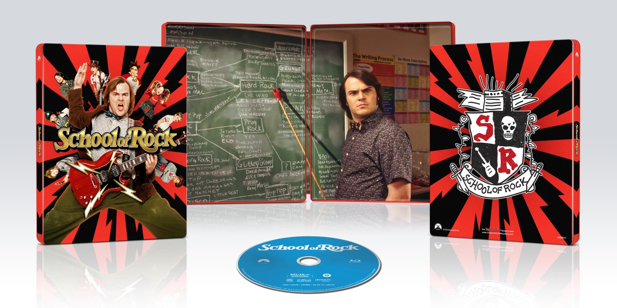 SCHOOL OF ROCK Celebrates 20th Anniversary with Limited-Edition Blu-ray SteelBook 