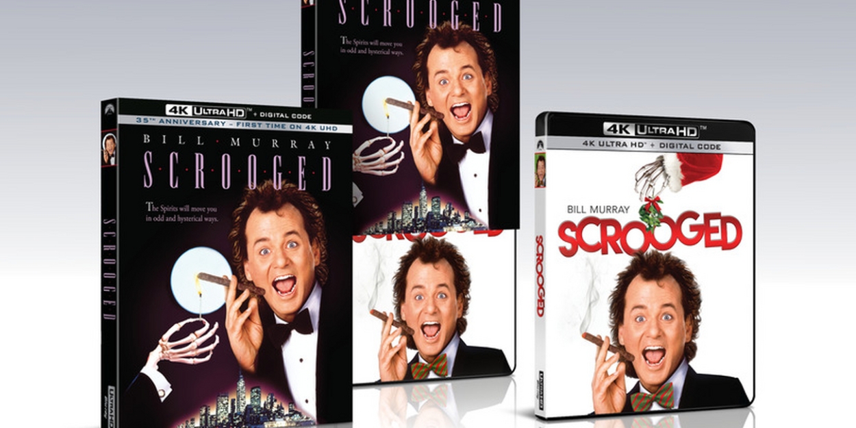 SCROOGED Celebrates 35th Anniversary This Year With New 4K Ultra HD Release 