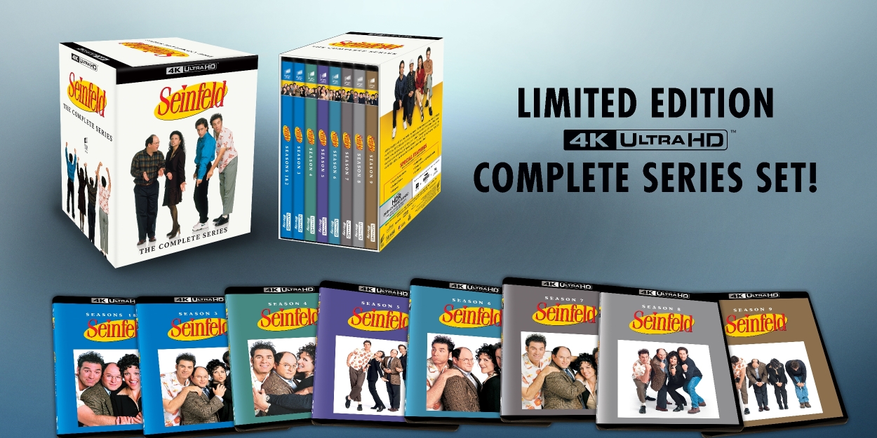 SEINFELD: THE COMPLETE SERIES Coming to Blu-ray and 4K Ultra HD  Image