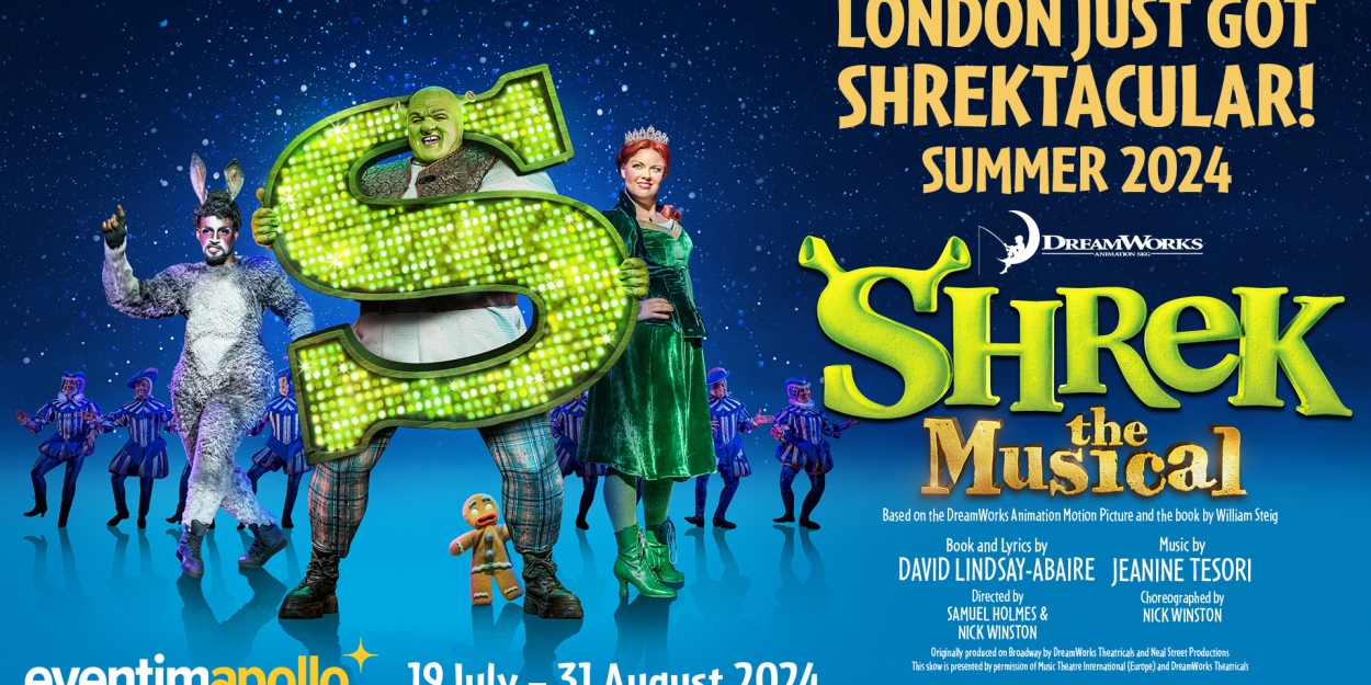 SHREK THE MUSICAL Will Transfer to the Eventim Apollo in July 2024