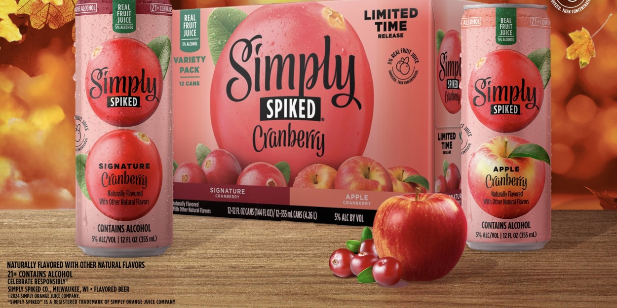 SIMPLY SPIKED® CRANBERRY-A Fall Favorite  Image