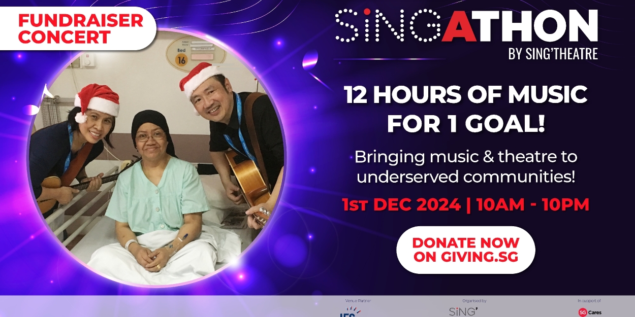 SINGATHON Returns to Bring Live Music to Those Who Need it Most  Image