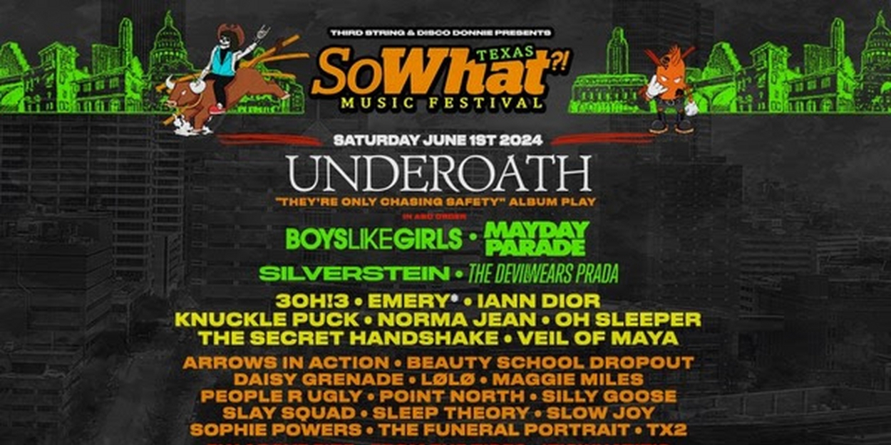 SO WHAT?! Fest Unveils Complete Lineup Ft. Underoath, Skillet, Asking Alexandria & More 