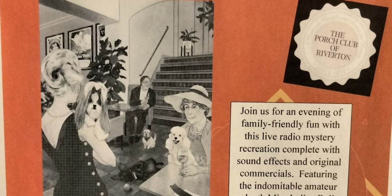 SPARKY GOES TO DORIS DAY'S HOTEL at The Porch Club Of Riverton Photo