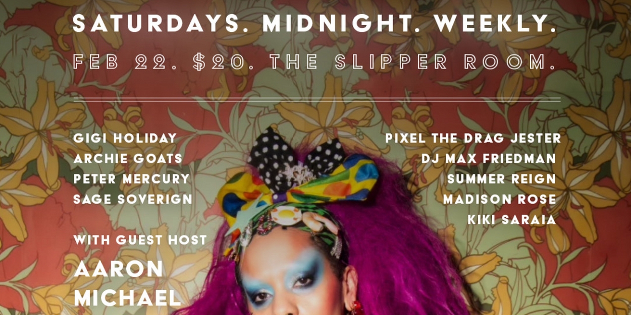 STAGE TIME: AFTER DARK Continues Weekly at the Slipper Room  Image