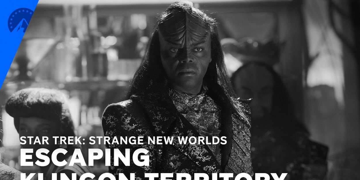 STRANGE NEW WORLDS Clip: Number One, M'Benga, Uhura Plot Klingon Escape Video