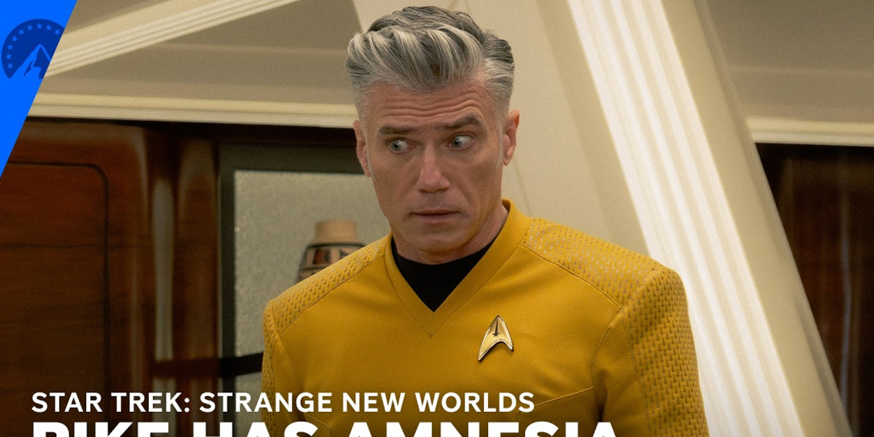 STRANGE NEW WORLDS Clip: Pike Wakes With Amnesia and a Mystery Watcher Video