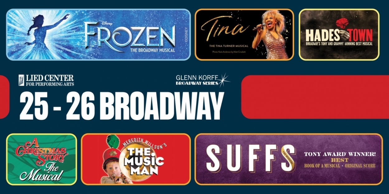 SUFFS, FROZEN, and More Set For Lied Center's 2025/26 Season Photo