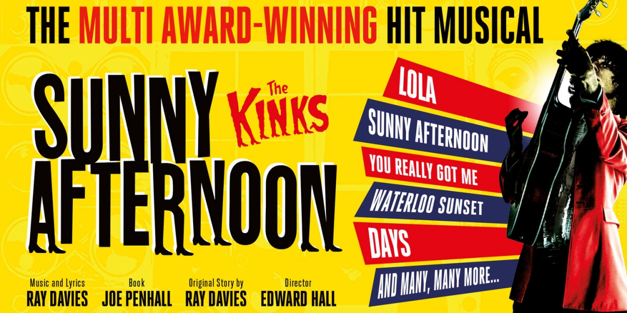 SUNNY AFTERNOON Comes to Milton Keynes Theatre  Image