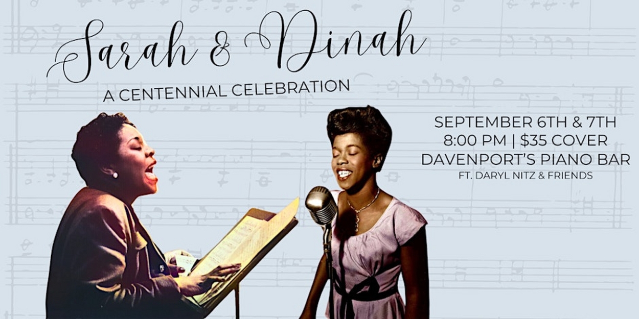 Celebrate Sarah Vaughan and Dinah Washington at Davenport's  Image