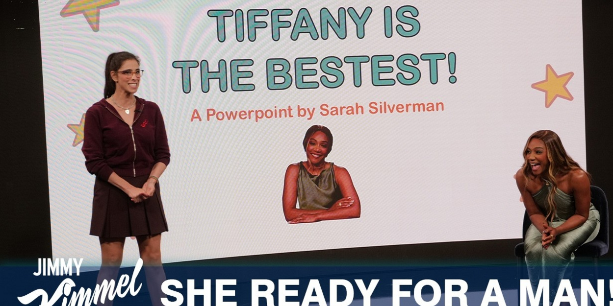 Sarah Silverman Made a Full PowerPoint to Get Tiffany Haddish a Man