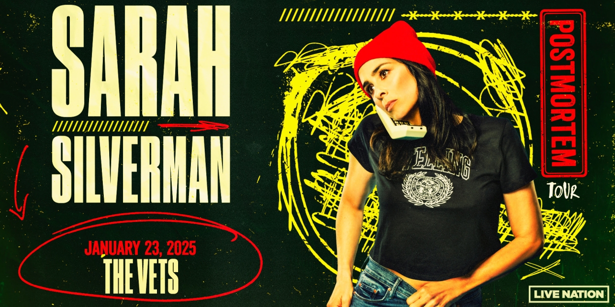 Sarah Silverman Comes to The VETS in Providence in January 