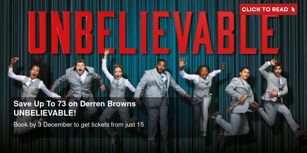 Save Up To 73% on Derren Brown's UNBELIEVABLE! - Vimarsana News