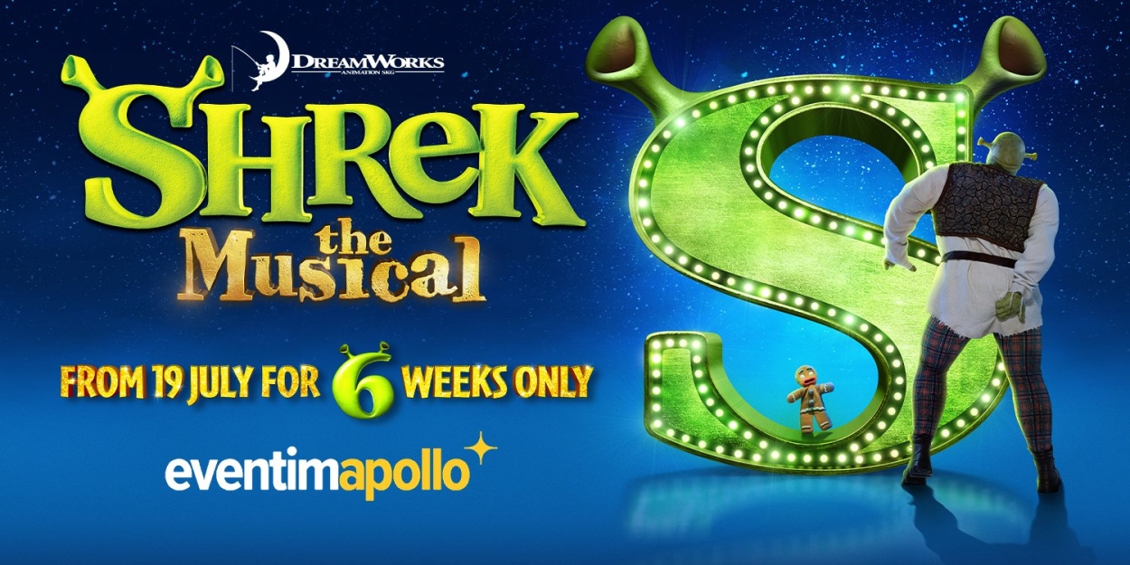 Save up to 39% on Tickets to SHREK THE MUSICAL at the Eventim Apollo  Image