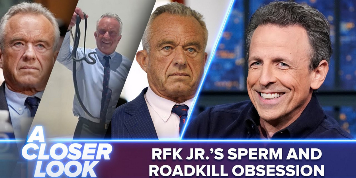 Seth Meyers Skewers RFK Jr.'s Sperm Count Fixation and Roadkill Habit Video
