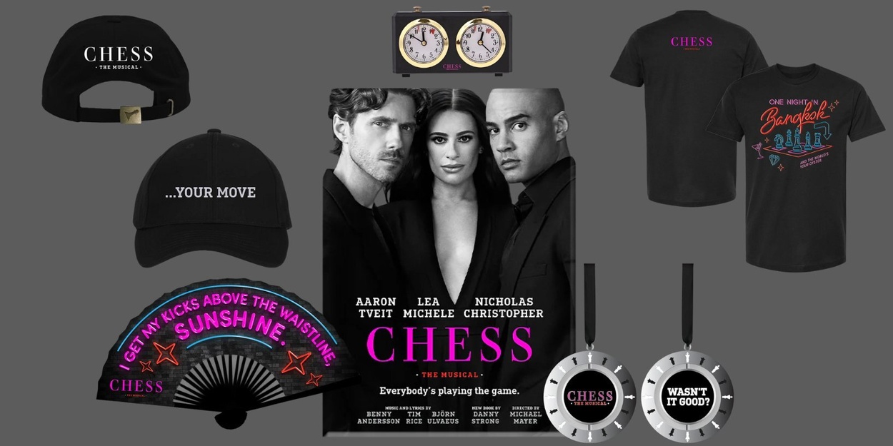 Acquista il merchandising di CHESS nel negozio di BroadwayWorld. 