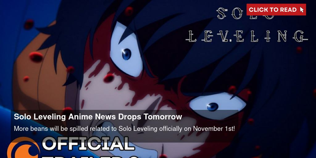 Get ready to level up: Solo Leveling teaser drops, anime to