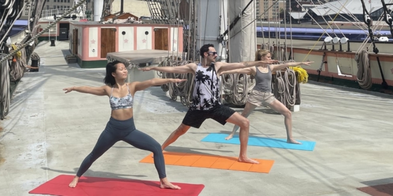 South Street Seaport Museum to Present Free Monthly Vinyasa On A Vessel On The 1885 Tall Ship Wavertree  Image