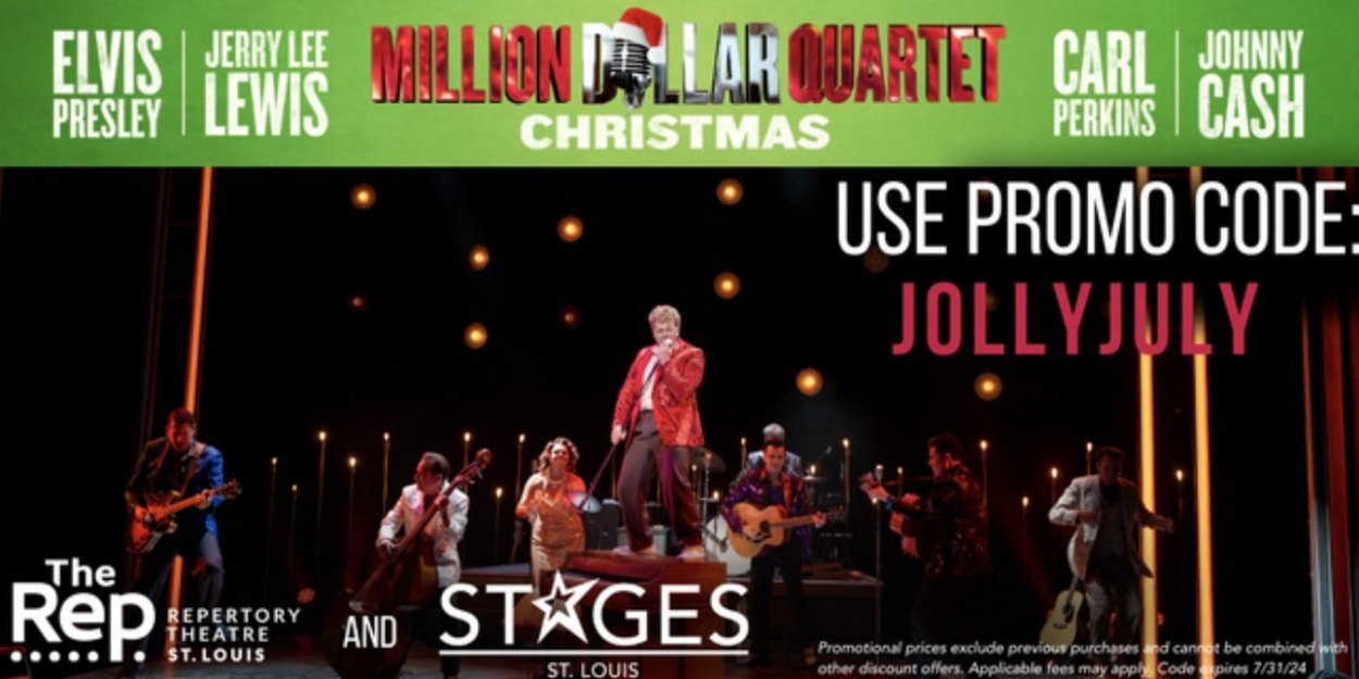 Special Offer: MILLION DOLLAR QUARTET CHRISTMAS at The Repertory Theatre St. Louis  Image