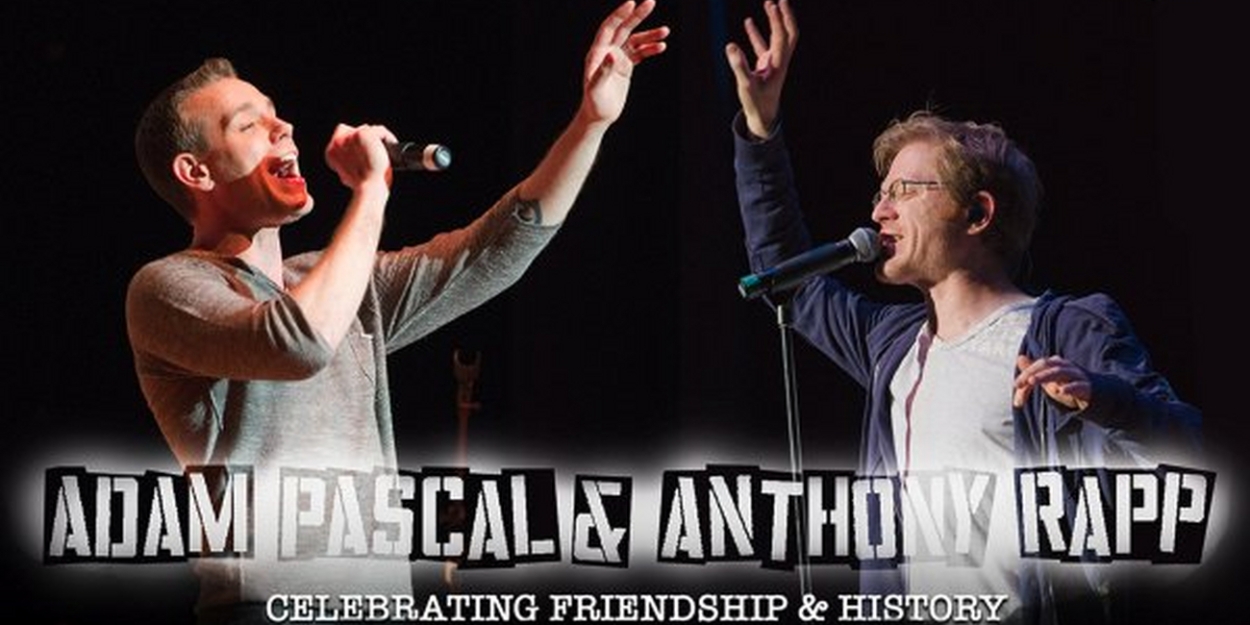 Spotlight: ADAM PASCAL & ANTHONY RAPP at 54 Below  Image