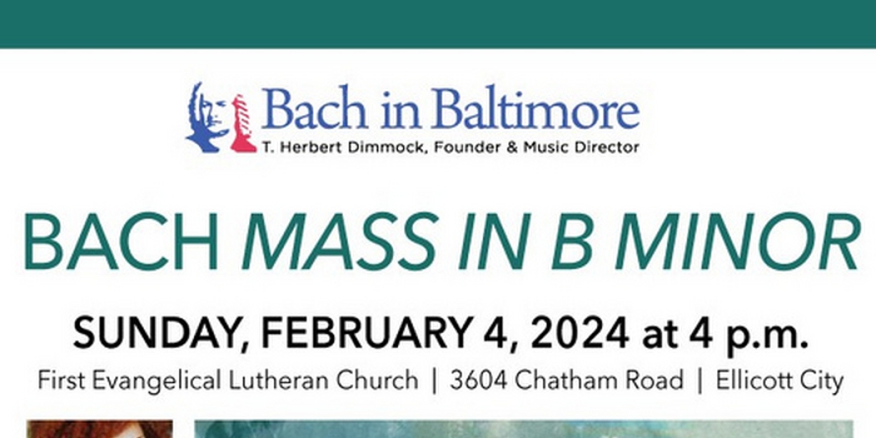 Special Offer: BACH IN BALTIMORE at First Evangelical Lutheran Church  Image