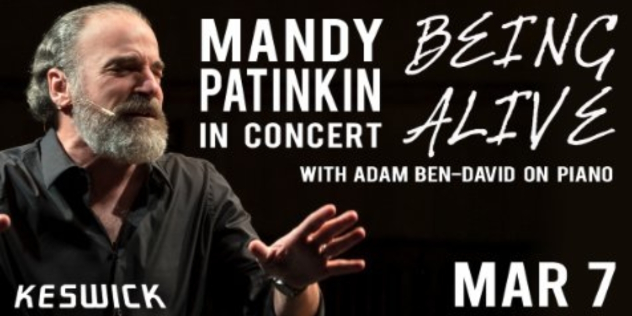 Spotlight: MANDY PATINKIN at Keswick Theatre  Image